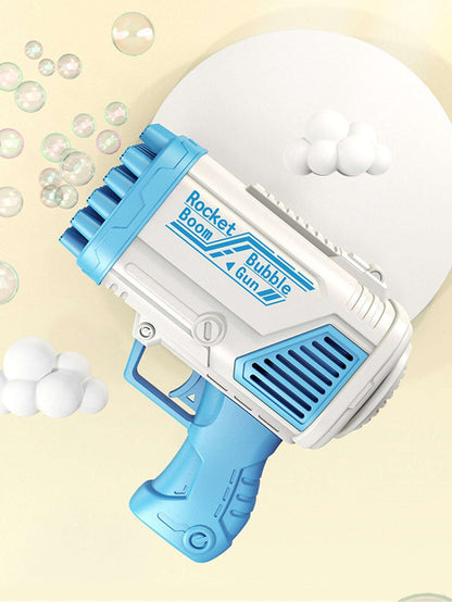 1Pc-32 Hole Space Bubble Gun for Children - Bubble Machine Handheld Gatling Gun Toy